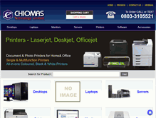 Tablet Screenshot of chiomastech.com